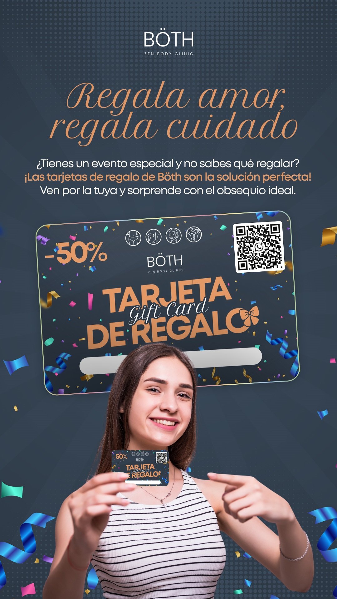 Tarjetas de regalo BÖTH