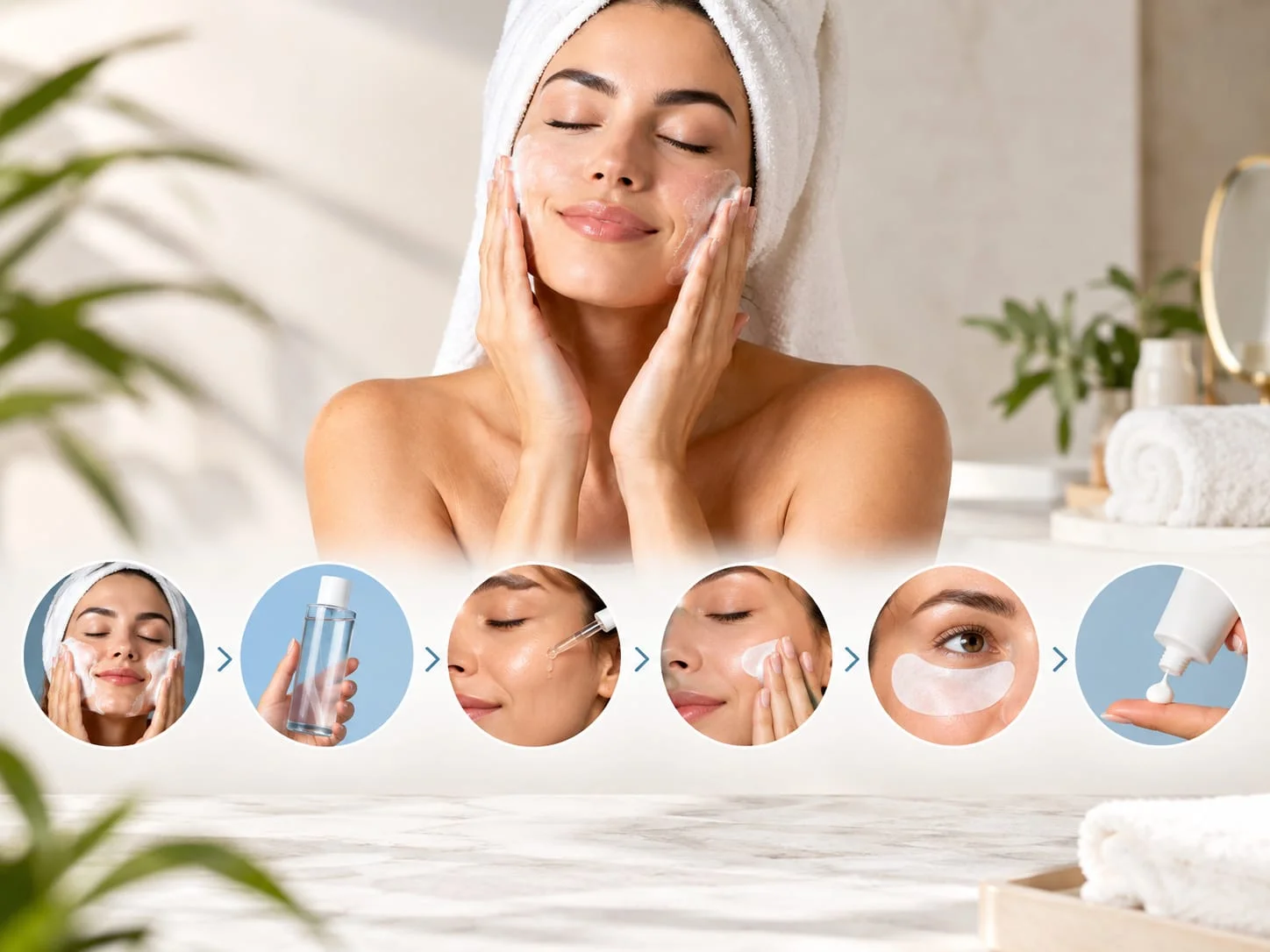 Daily SKIN CARE Routine (at-home care)